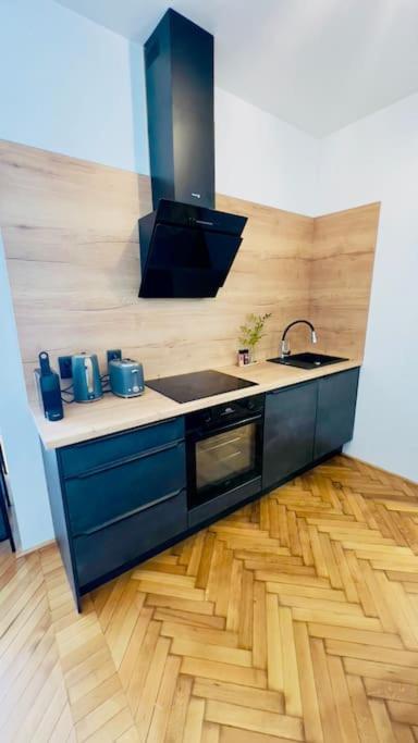 Apartman II Centrum Praha Bagian luar foto
